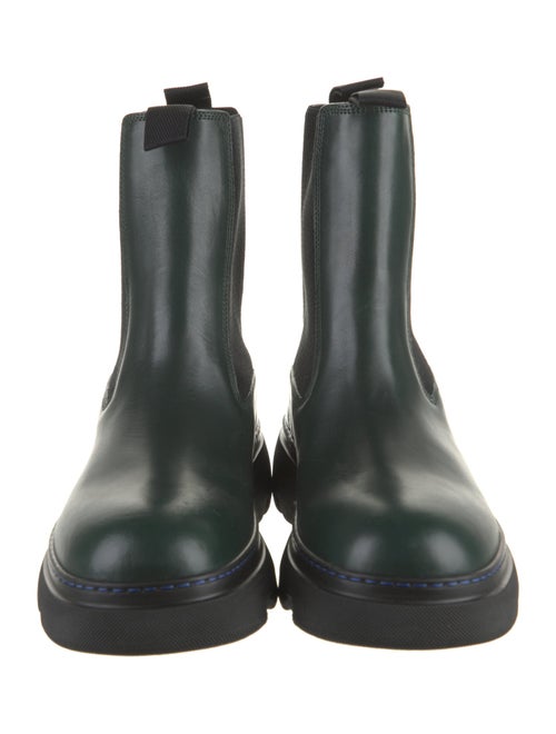 Burberry Leather Chelsea Boots