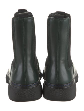 Burberry Leather Chelsea Boots