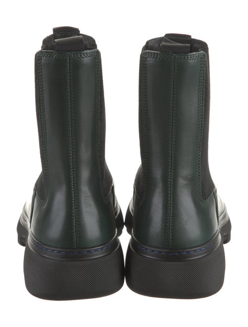 Burberry Leather Chelsea Boots