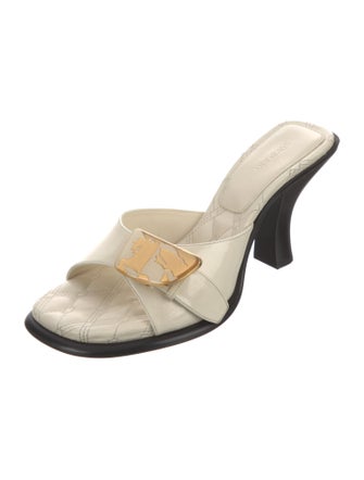 Burberry Leather Slides