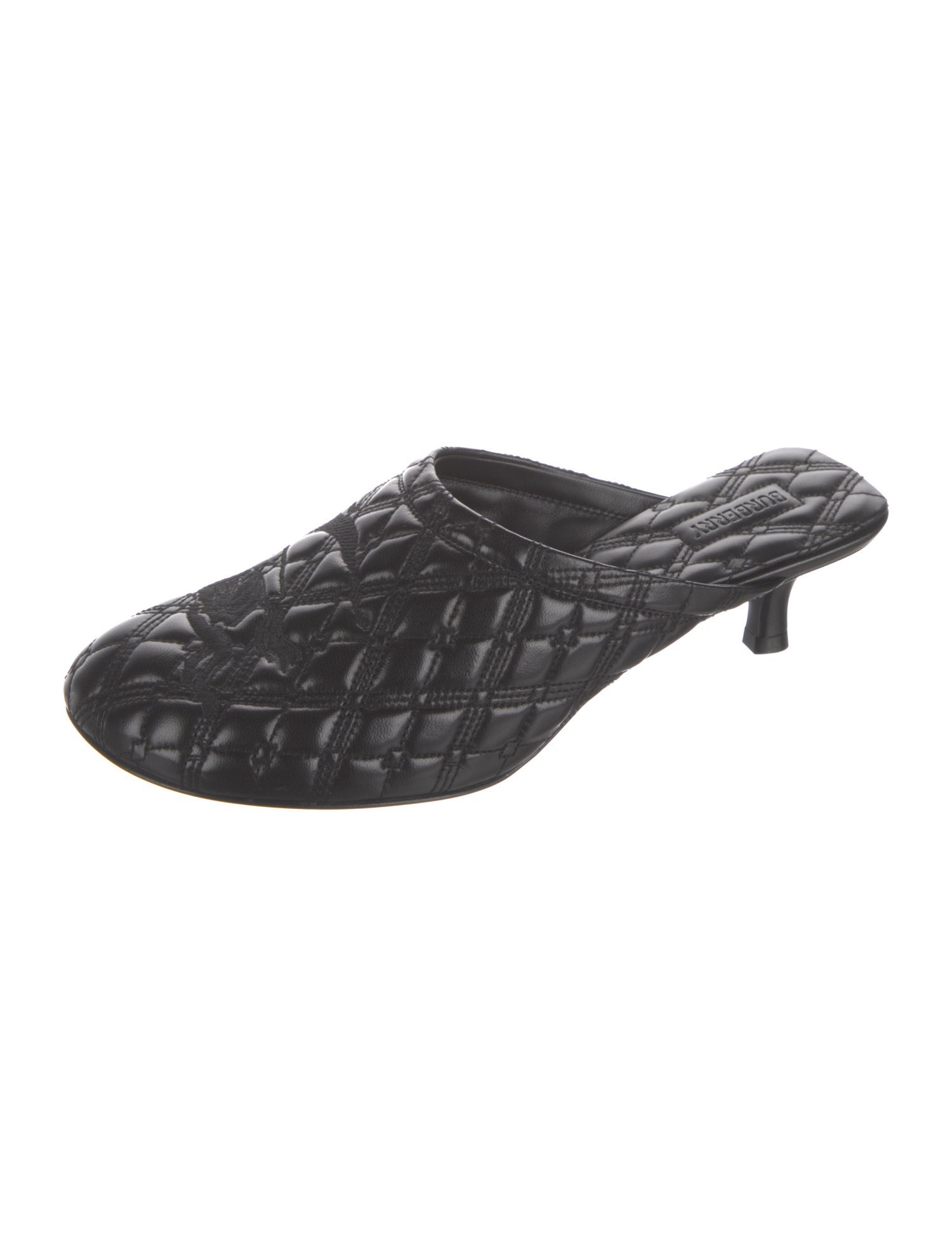 Burberry Leather Mules