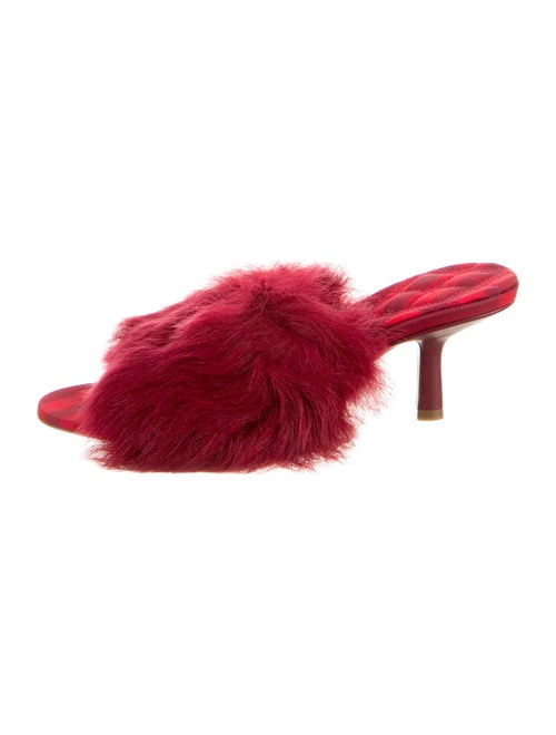 Burberry Fur Slides