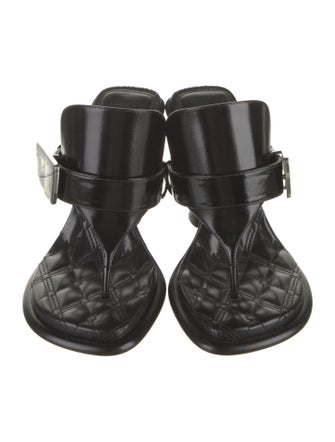 Burberry Leather Slides