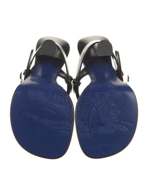 Burberry Leather Slides