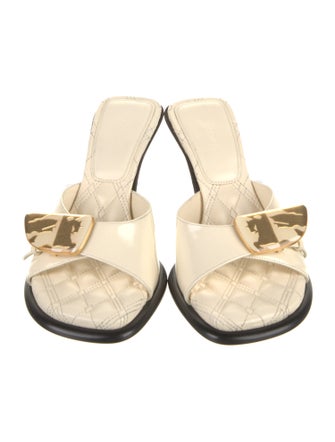 Burberry Leather Slides