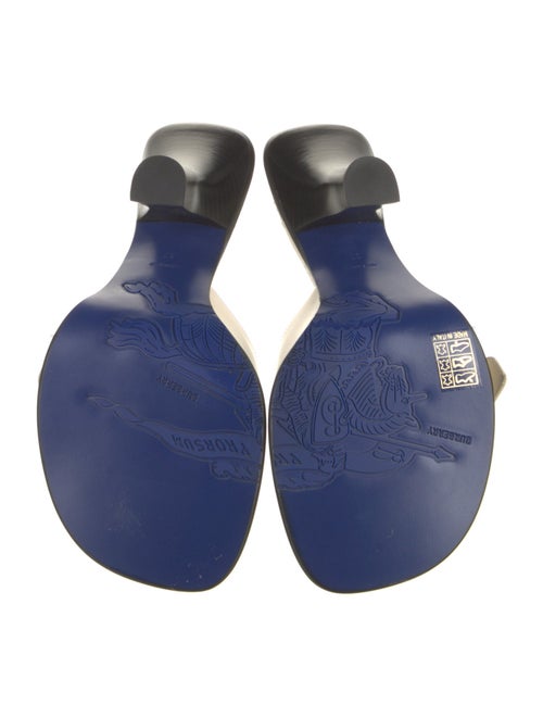 Burberry Leather Slides