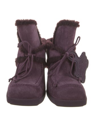 Burberry Shearling Mules