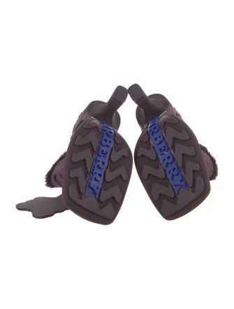 Burberry Shearling Mules