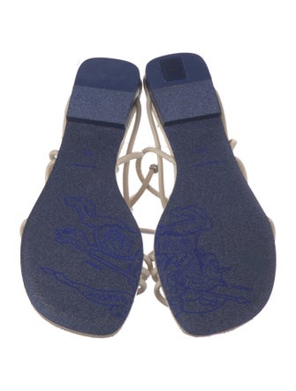 Burberry Leather Sandals