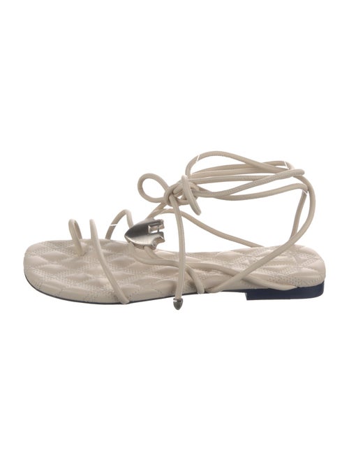 Burberry Leather Gladiator Sandals