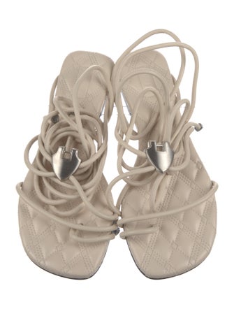 Burberry Leather Gladiator Sandals