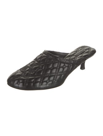 Burberry Leather Mules