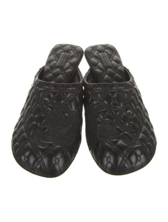 Burberry Leather Mules