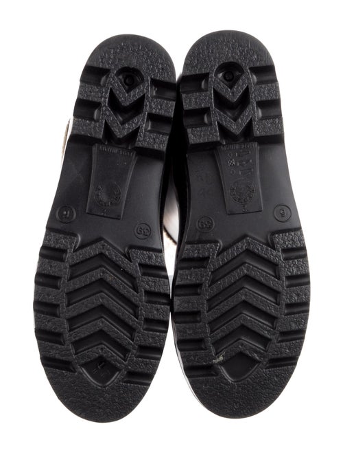 Burberry Nova Check Pattern Rubber Rain Boots