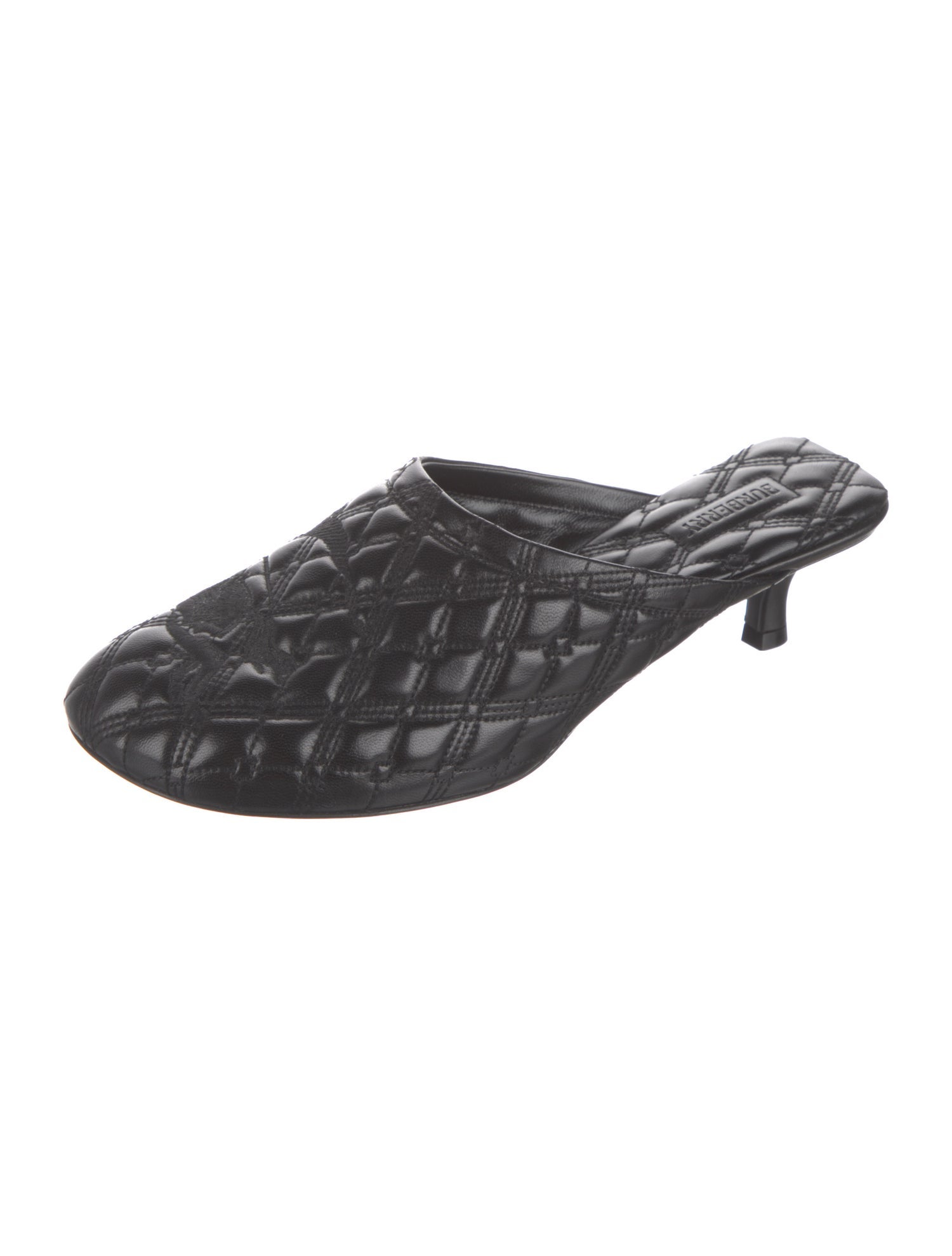 Burberry Leather Mules