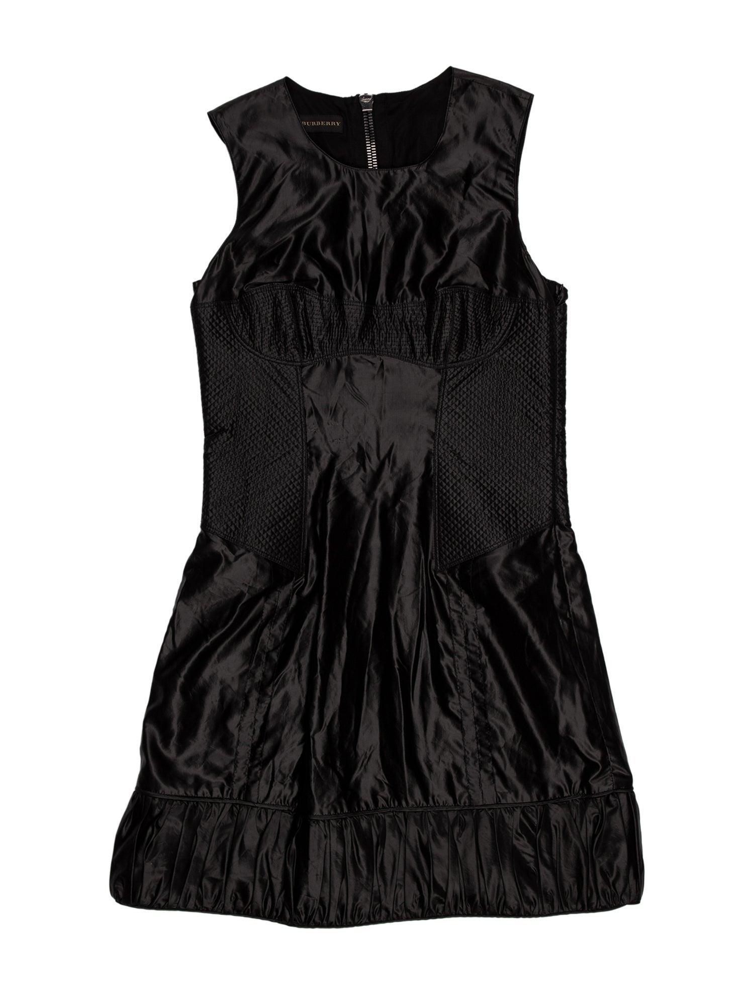 Burberry Scoop Neck Mini Dress