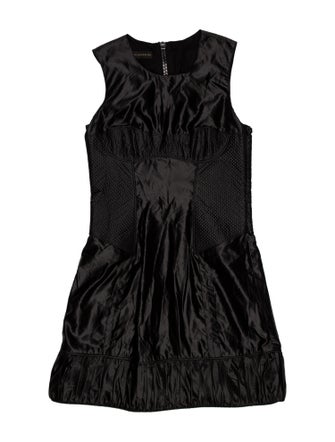 Burberry Scoop Neck Mini Dress
