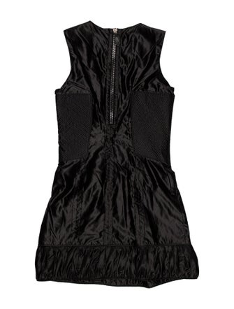 Burberry Scoop Neck Mini Dress