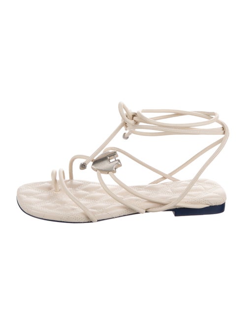 Burberry Leather Gladiator Sandals