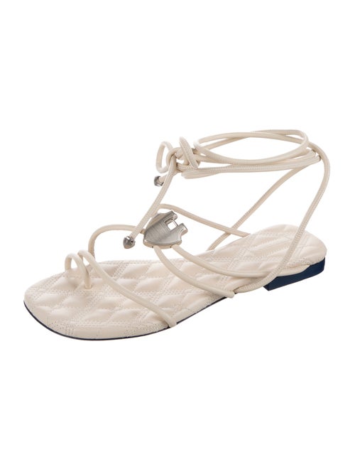 Burberry Leather Gladiator Sandals