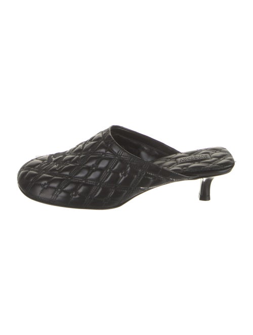 Burberry Leather Mules