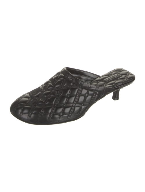 Burberry Leather Mules