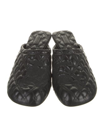 Burberry Leather Mules