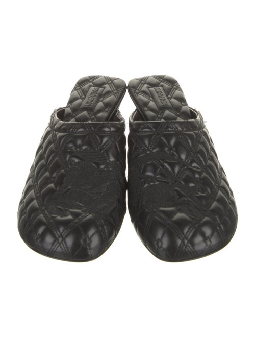 Burberry Leather Mules