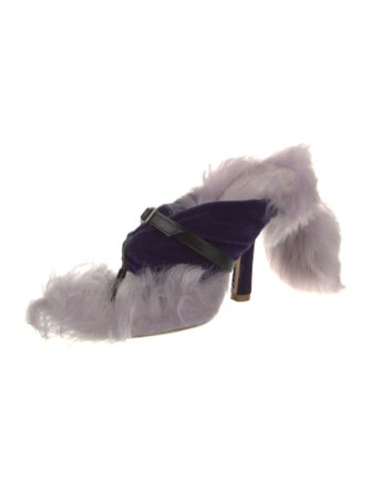 Burberry Leather Slides