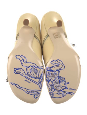 Burberry Leather Sock Boots