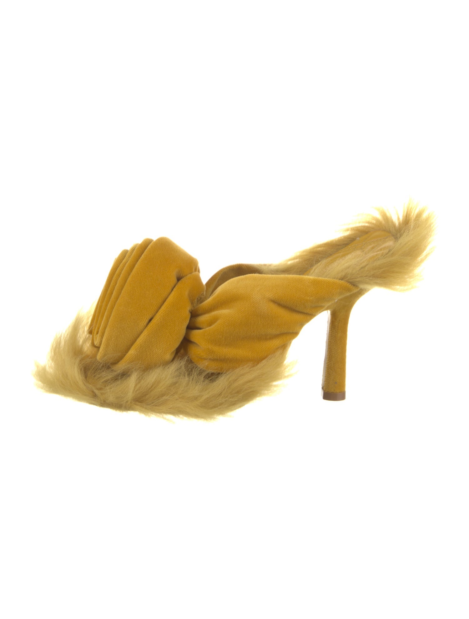 Burberry Velvet Slides