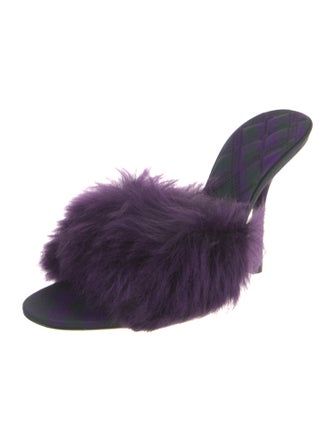 Burberry Leather Slides