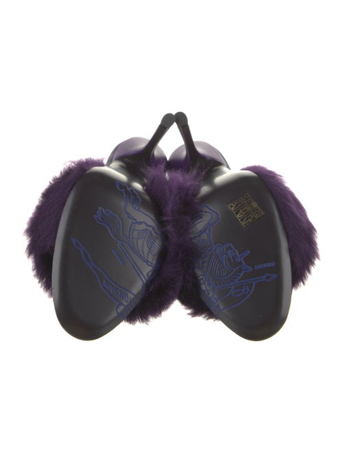 Burberry Leather Slides