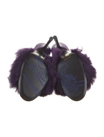 Burberry Leather Slides