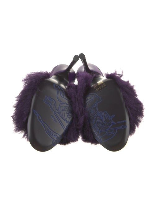 Burberry Leather Slides