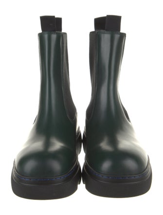 Burberry Leather Chelsea Boots