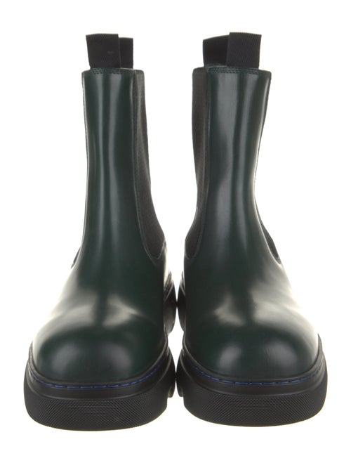 Burberry Leather Chelsea Boots