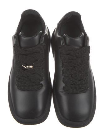 Burberry Leather Printed Sneakers