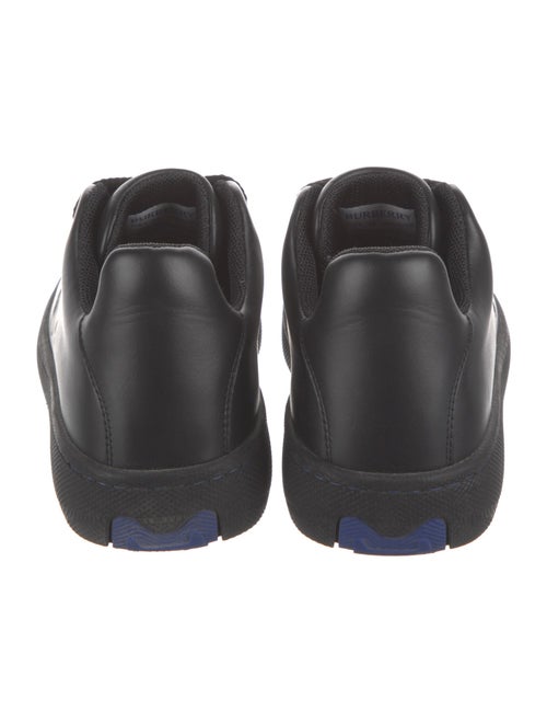 Burberry Leather Printed Sneakers