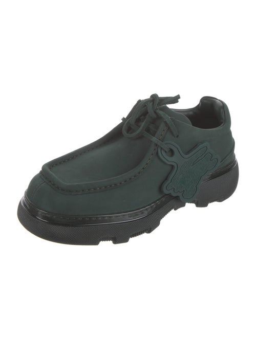 Burberry Suede Lace-Up Boots