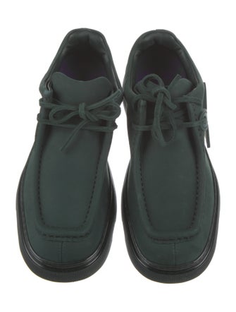 Burberry Suede Lace-Up Boots