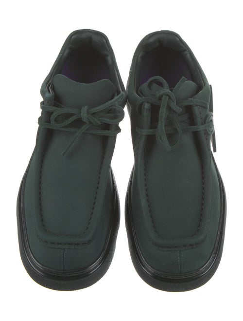 Burberry Suede Lace-Up Boots