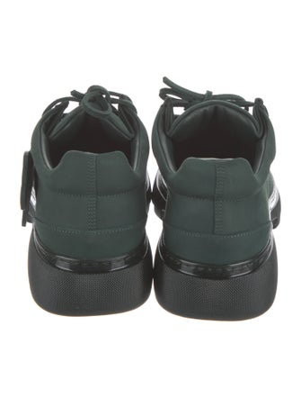 Burberry Suede Lace-Up Boots