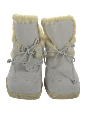 Burberry Suede Mules