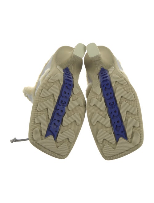 Burberry Suede Mules