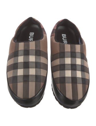 Burberry Nylon Printed Slippers