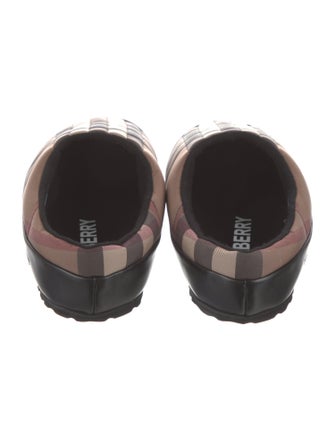 Burberry Nylon Printed Slippers