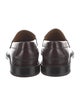 Burberry Leather Printed Loafers