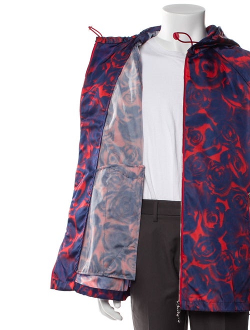 Burberry Floral Print Parka