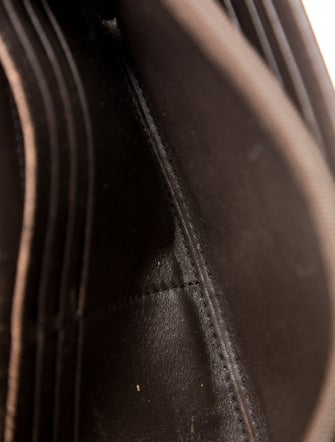 Burberry Haymarket Check Pattern Printed Continental Wallet